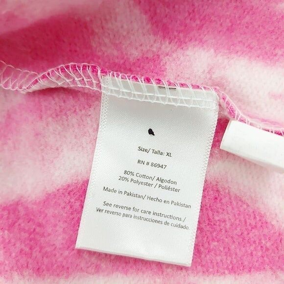 Pink Floyd Hoodie Womens XL Multicolor Cropped Tie Dye The Dark Side Of The Moon - Picture 8 of 12